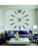 Veľké 3D nalepovacie nástenné hodiny,  moderné 3D hodiny na stenu. Nástenné hodiny do kuchyne a do obývačky.