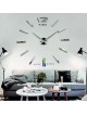 Design nástenné hodiny z plastu. 3D hodiny na stenu.