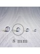 Hematit svetlý - korálka minerál - FI 6 mm