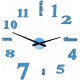 Moderné nástenné hodiny sedem 2D plexi MIRROR