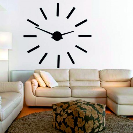 Moderné nástenné hodiny paličky 2D plexi MIRROR