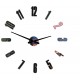 Moderné nástenné hodiny ARABIC PLEXI