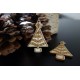 Vianočný stromček ozdoba, rozmer: 62x40 mm