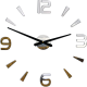Moderné nástenne hodiny nalepovacie Stor  2D plexi