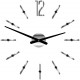 Moderné nástenné hodiny nalepovacie SOFIA XXL DIY samolepka
