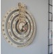 Drevený kalendár  nástenné hodiny kalendár z dreva gravírované laserom KALENDÁR