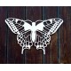 Nočný motýľ  vyrezávaný z drevenej preglejky L  420X 257 mm  LEOPARTID