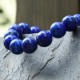 Náramok na ruku - Lapis lazuli - FI 12 mm